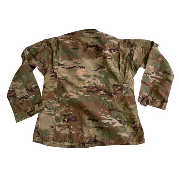 Army Combat Uniform Coat Men's Size M Reg Full Zip Blouse Shirt Coat Brand New - Picture 16 of 16